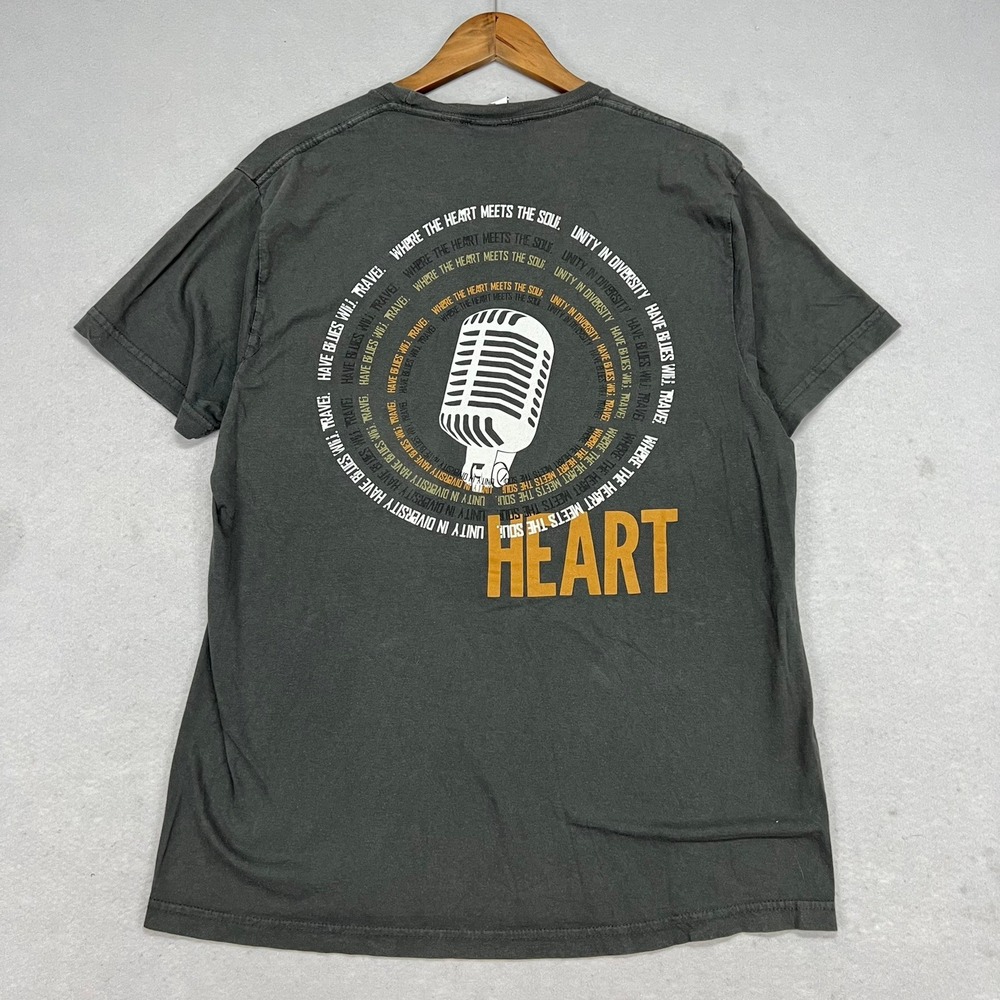 House of Blues Anaheim Graphic T-Shirt Adult L Heart Diversity Promo California - Picture 2 of 8